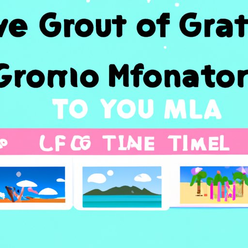 How to Create a Fun and Memorable Vacation GIF