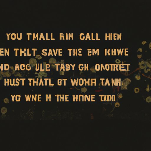 Exploring the Power and Poetry of Have Gun Will Travel Lyrics