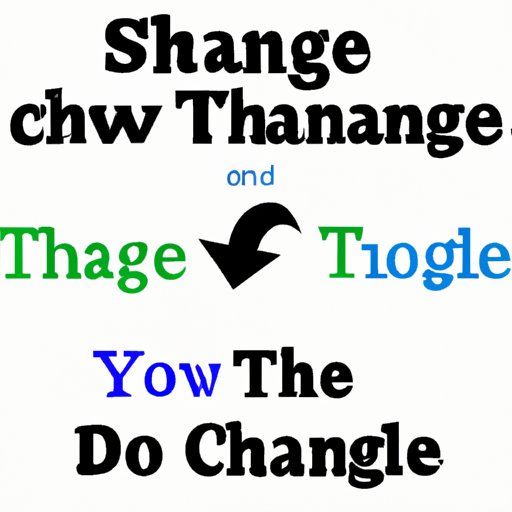 Ways to Embrace Change and Move On