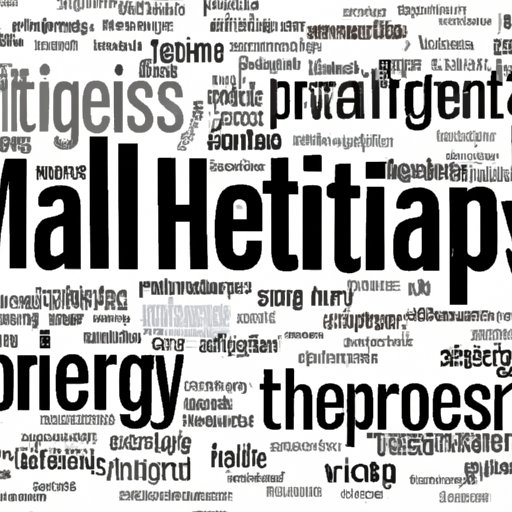 Overview of Issues Related to Mental Health