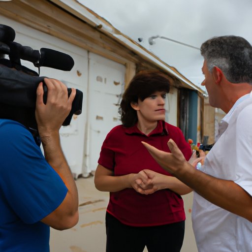Interviews with Residents About How They Are Preparing for the Storm
