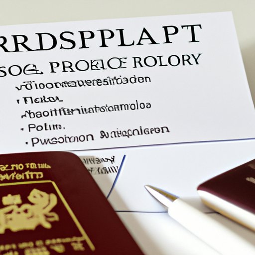Describe the Eligibility Requirements for Applying for a Passport