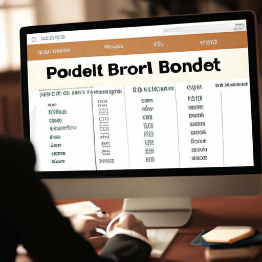 Place Your Order and Manage Your Bond Portfolio