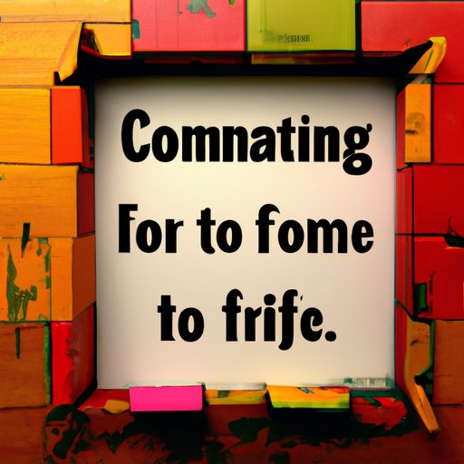 Get Out of Your Comfort Zone