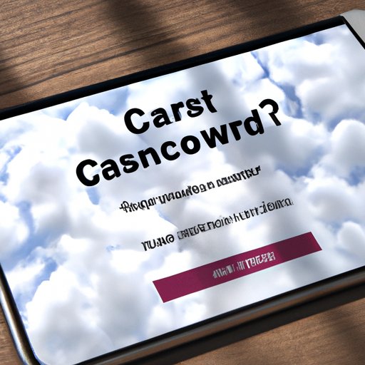 Changing Your iCloud Password Through Security Questions