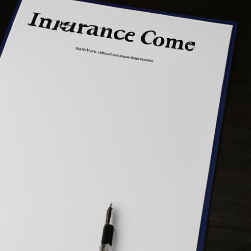 Request a Copy From Your Insurance Company