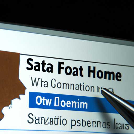 Create an Account on the State Website