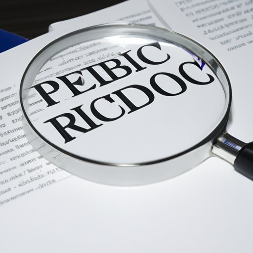 Research the Process for Obtaining a Police Report