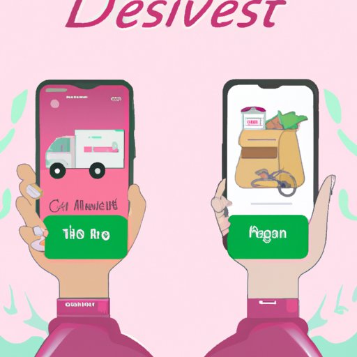 Use a delivery app such as Instacart or Postmates
