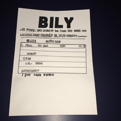 Pay Your Bills on Time