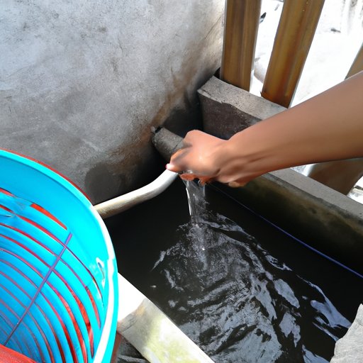 Make Sure the Water is Fresh