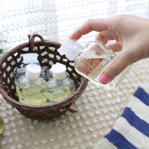 Wash with an Essential Oil Blend