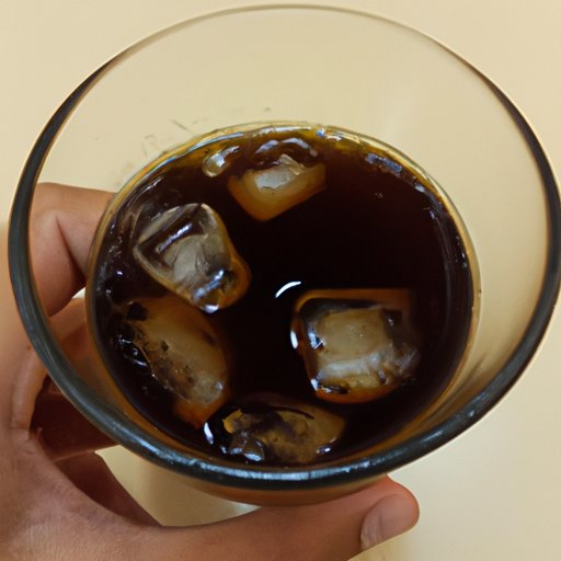 Drink a Glass of Carbonated Beverage