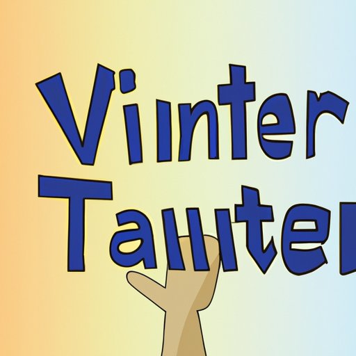 Volunteer Your Time and Talents