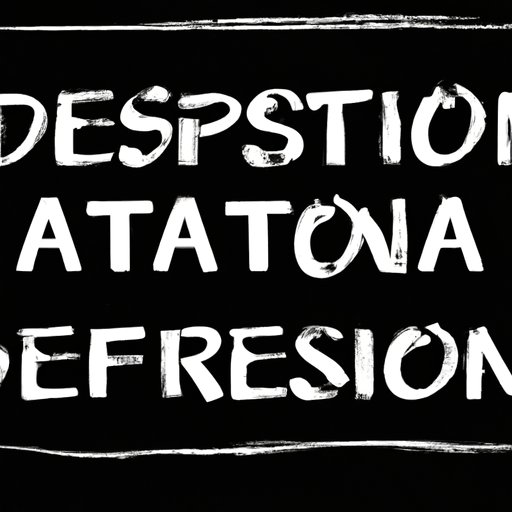 Educate Yourself About Depression and Its Causes