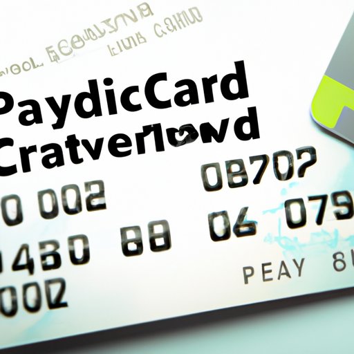 Pay Down Credit Card Balances