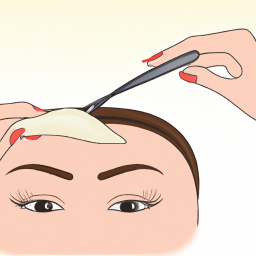 Exfoliate the Skin Around Your Eyebrows