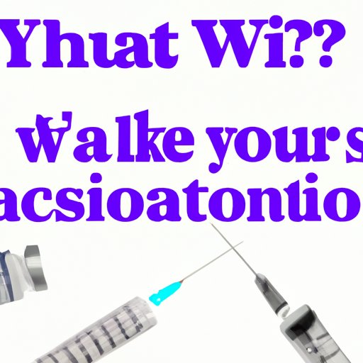 Ask Your Doctor About Injections