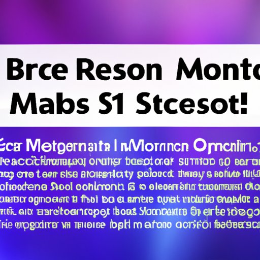 Tips for Troubleshooting MacOS Issues by Restoring to an Earlier Date