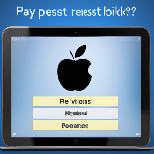 Ask Apple to Reset Your Password