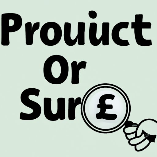 Source Products at the Right Price