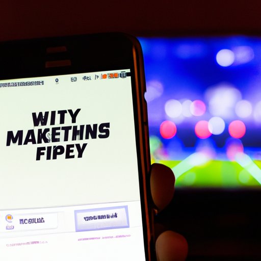 How to Stream Monday Night Football Through an App