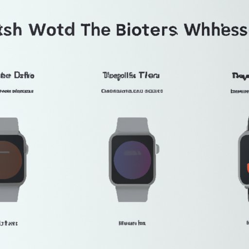 Comparing Features of Each Apple Watch Series