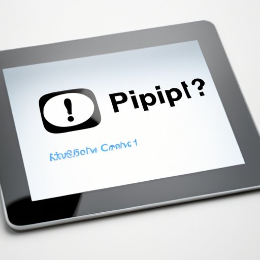 Contact Apple Support for Help with Unlocking Your iPad