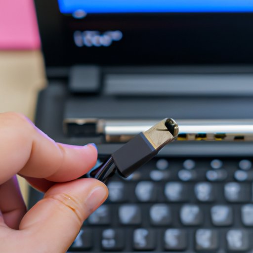 Connect an HDMI Cable from Your TV to Your Laptop