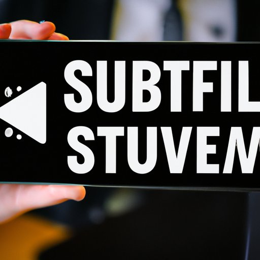 Stream it on a Subscription Service