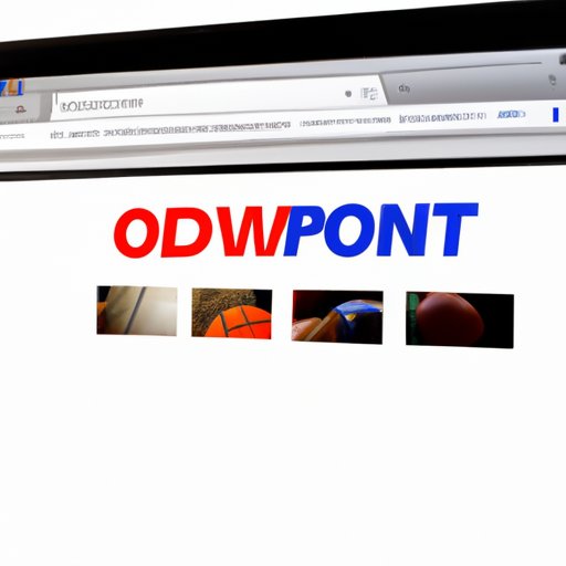 Visit an online sports website