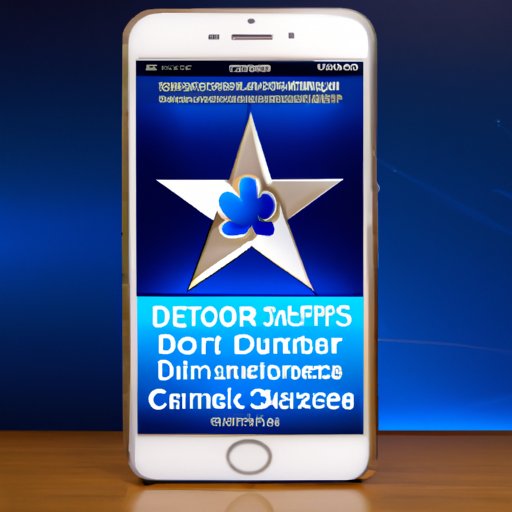 Download the Dallas Cowboys app to access exclusive content and live streams