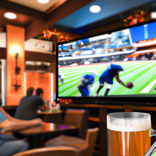 Find a Local Sports Bar Showing the Game