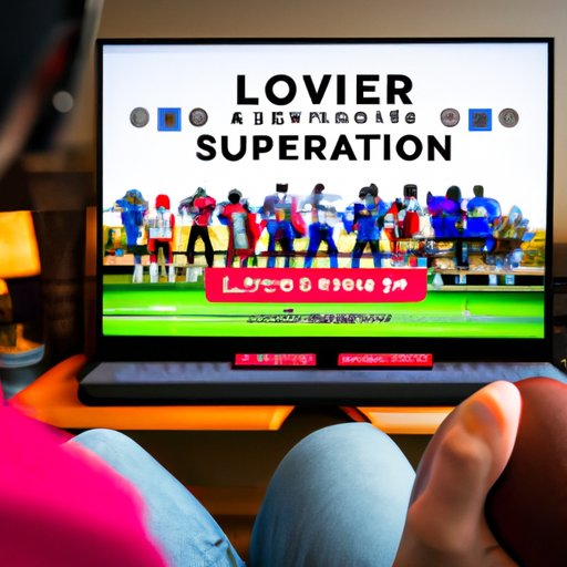 Watching Super Bowl Liv with a Live Streaming Subscription Service