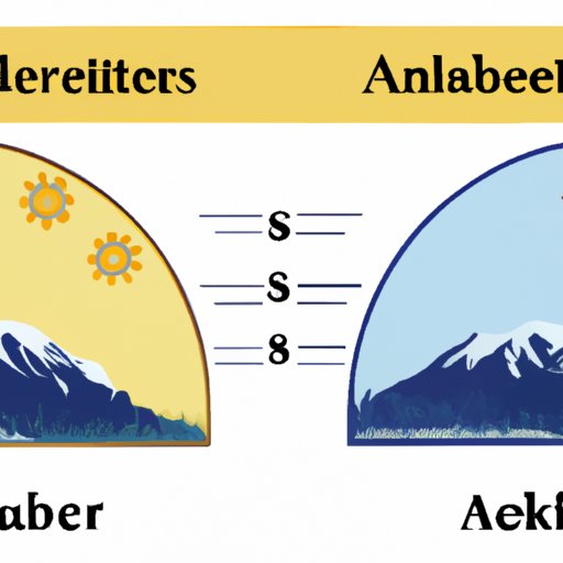 Comparison of Winter and Summer Temperatures in Alaska