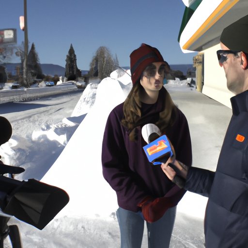 Interviewing Locals About Cold Temperatures in Montana