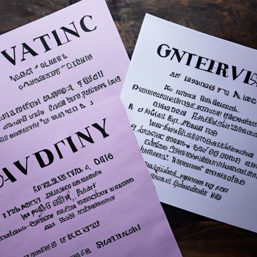 Differences Between a Detailed and Basic Estate Inventory