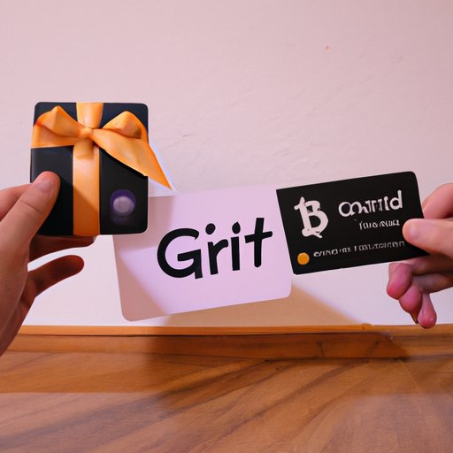 Trade Bitcoins for Gift Cards