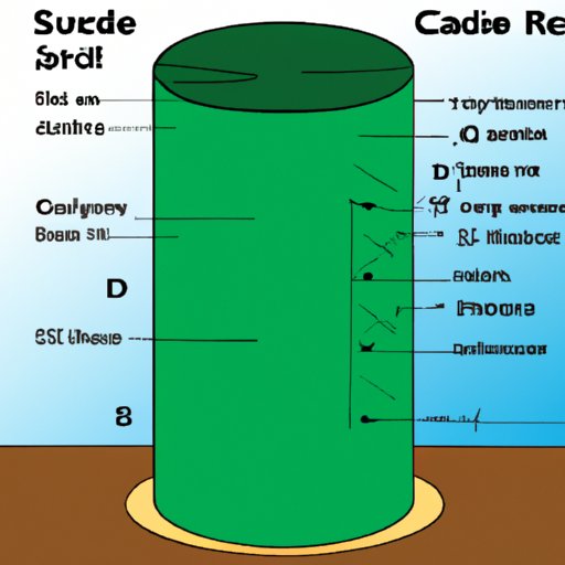 An Illustrated Guide to Determining the Surface Area of a Cylinder