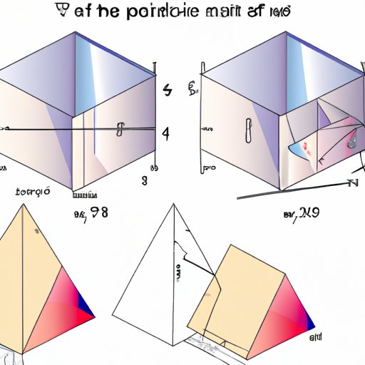 Visualizing the Process of Calculating the Surface Area of a Triangular Prism