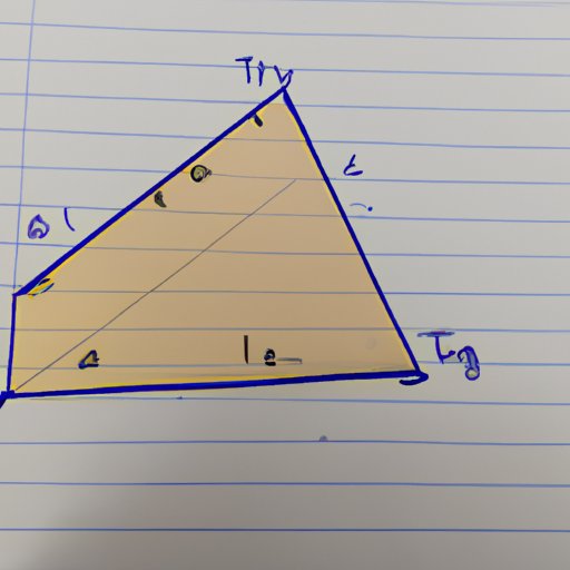 Using Trigonometry to Find the Surface Area of a Pyramid