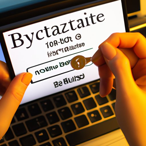 Create an Account with a Bitcoin Exchange