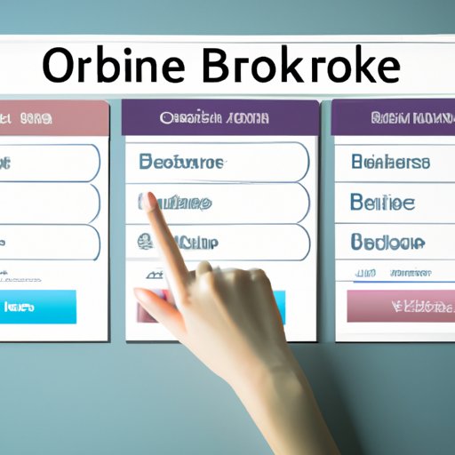 Choose an Online Brokerage Account