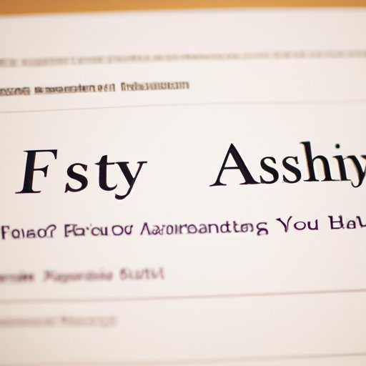 Fill Out the FAFSA Application