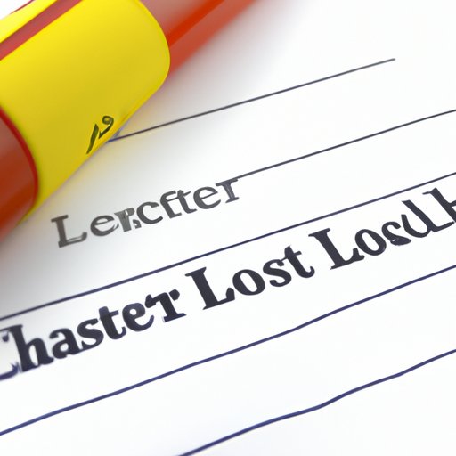 Keep Track of Your Cholesterol Levels