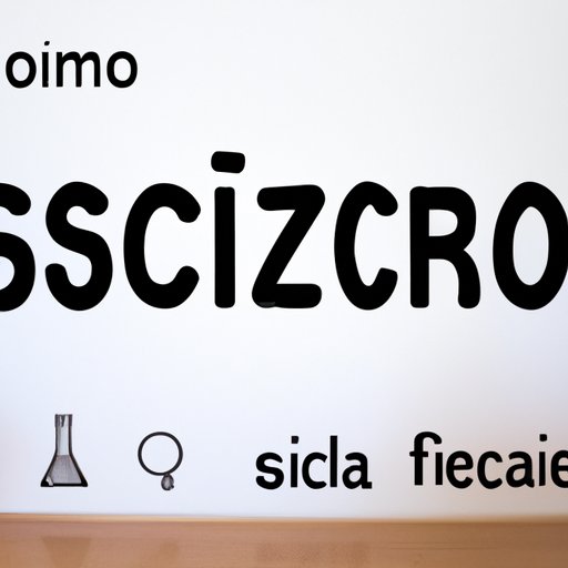 An Introduction to the Spanish Word for Science