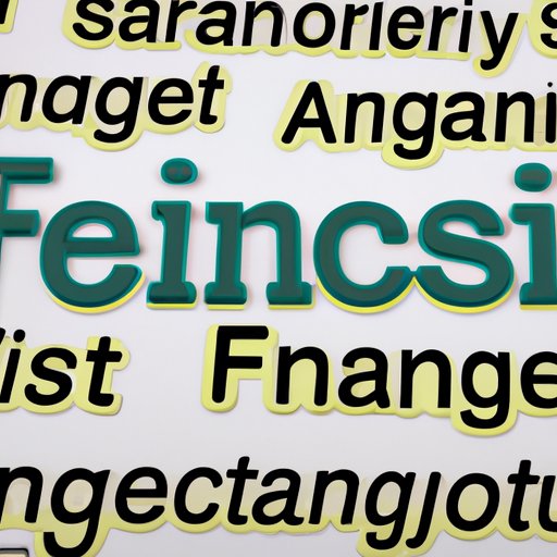 A Comprehensive Look at Spelling Financial Words