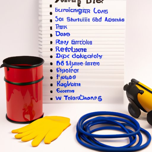 List the Equipment and Supplies Needed to Launch a Pressure Washing Business