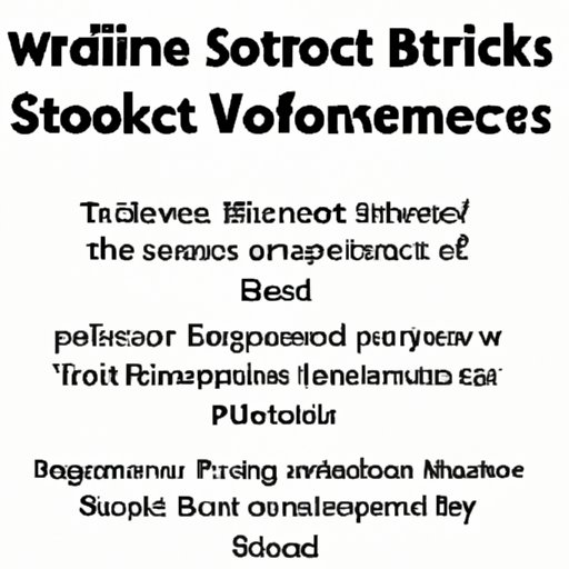 Benefits of Investing in Stocks