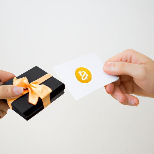 Exchanging Bitcoins for Gift Cards